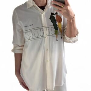 Defense d’Afficher Paris women’s Blouse small